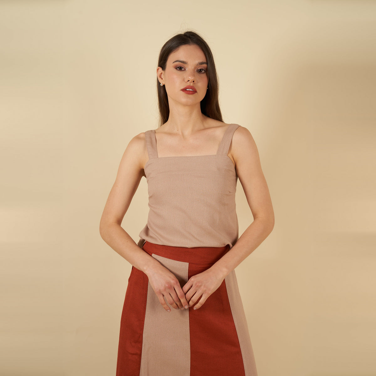 Top Eugenia beige