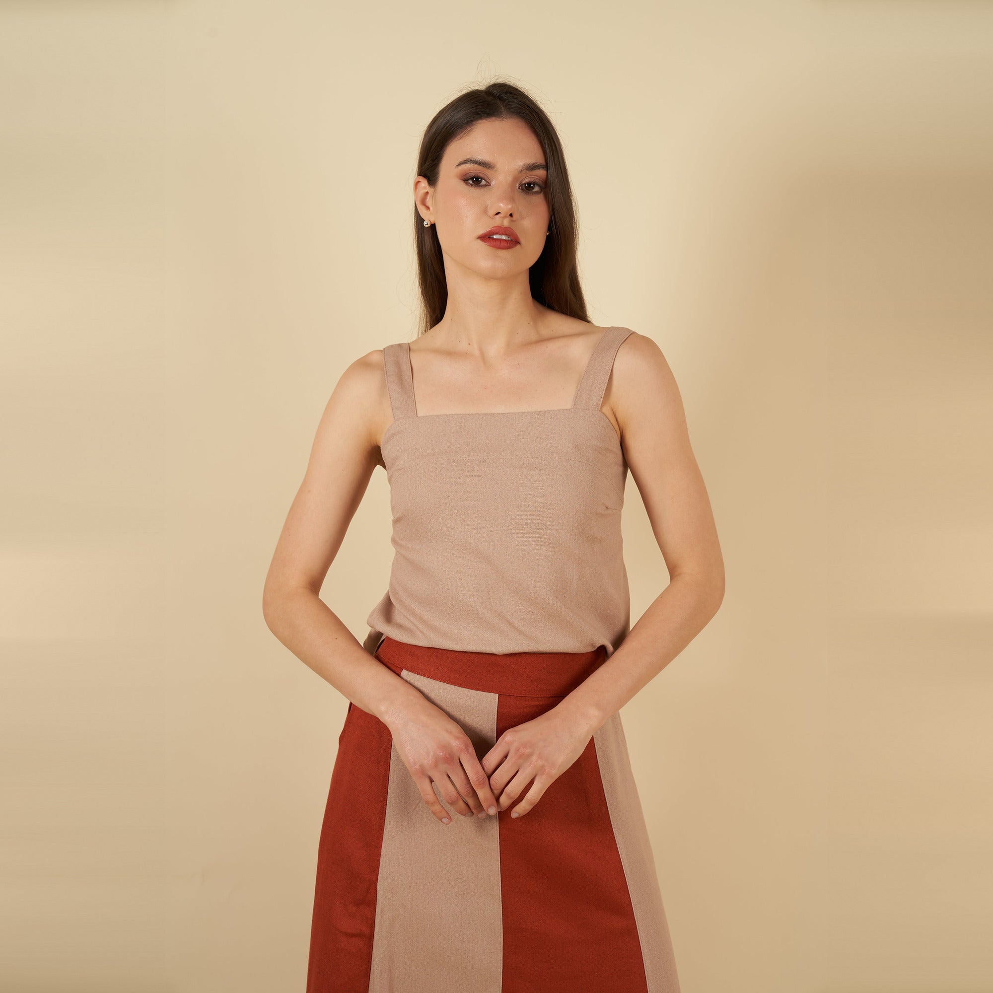 Top Eugenia beige