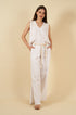 Pantalon top sin mangas blanco