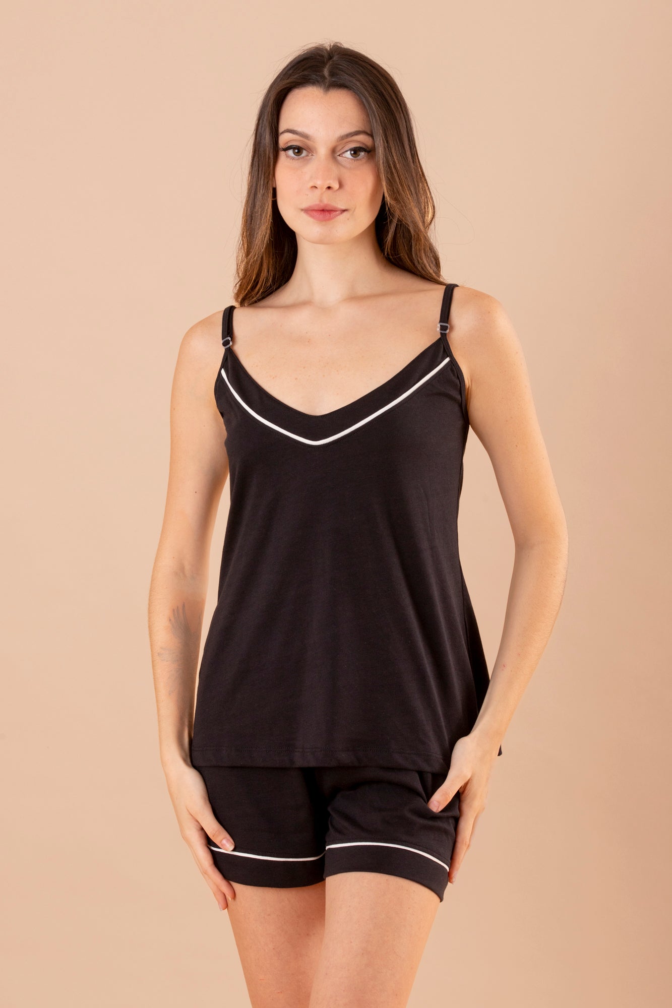 Pijama Natasha Black