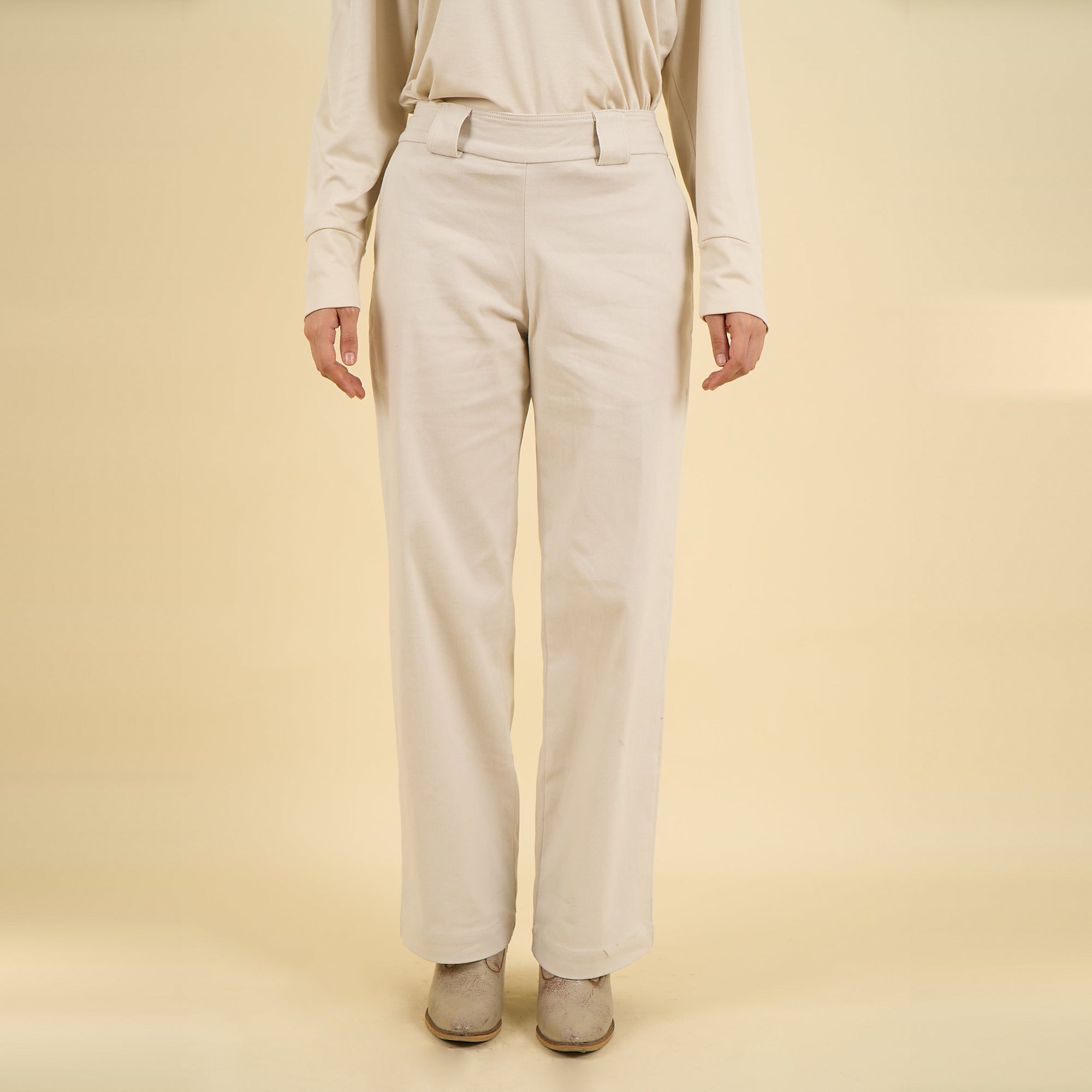 Pantalon Violeta natural